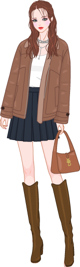Trendy Winter Outer model2