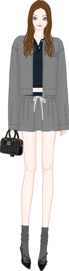 Preppy Young Girl model2