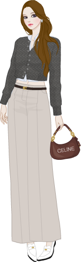 Demure model2