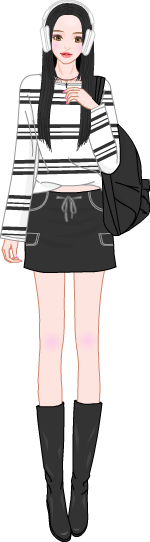 Campus Look Styling model1