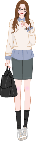 Campus Look Styling model3
