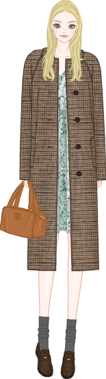 Vintage Feminine model2