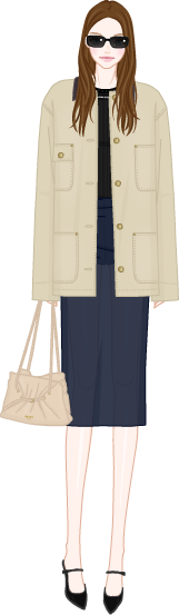 Modern & Vintage feminine model4