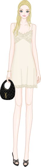 Slip Dress Styling model2