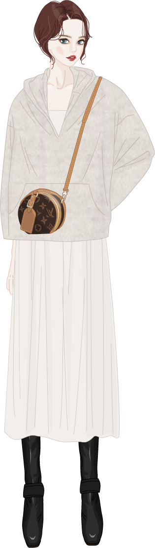 Today's BBDDi Marchand fashion illustration model