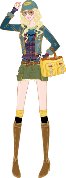 Jean Mix model2